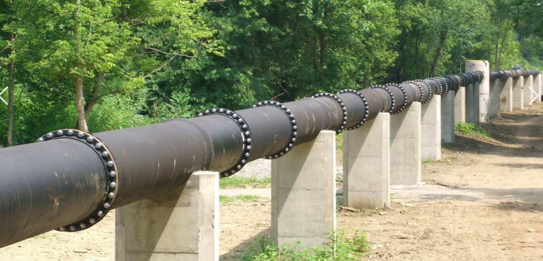 What is a ductile iron pipe used for?