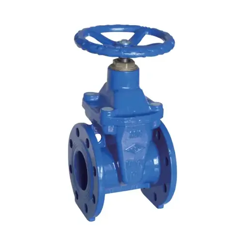 DIN F4 Flanged Resilient NRS Gate Valve for Waterworks Only