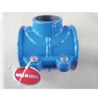 Ductile Iron Saddle for PVC/PE Pipe