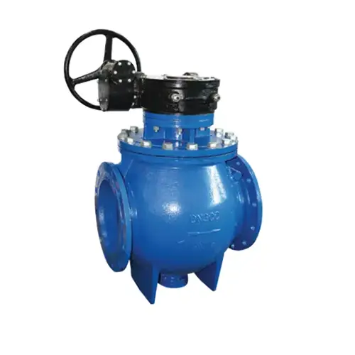 Eccentric Semi-ball Valve